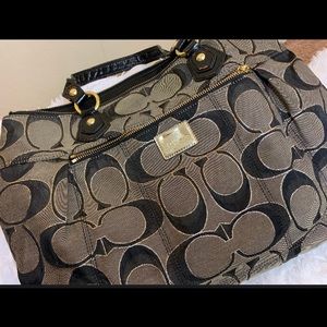 Cloth Coach bag